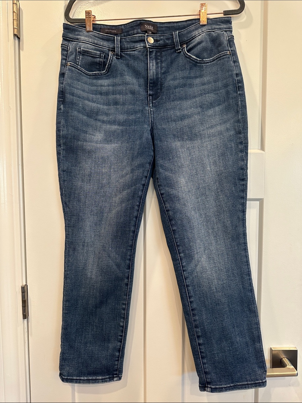 NYDJ Girlfriend Jeans, Petite 12